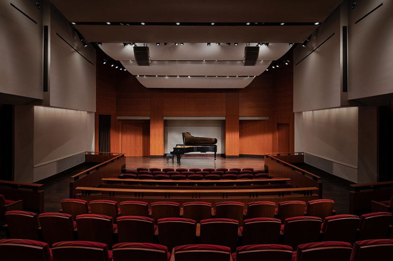 Concert venue: Miller Recital Hall (MSM)